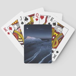 Eis und Schnee   Kiso-Komagatake-Hochebene, Japani Spielkarten