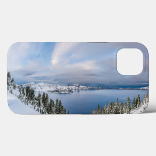 Eis und Schnee Kratersee Oregon Case-Mate iPhone Hülle