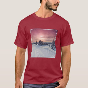 Eis und Schnee   Lillehammer, Norwegen T-Shirt