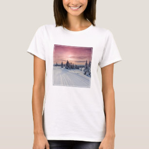 Eis und Schnee Lillehammer, Norwegen T-Shirt