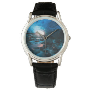 Eis und Schnee   Mendenhall Glacier, Juneau, Alask Armbanduhr