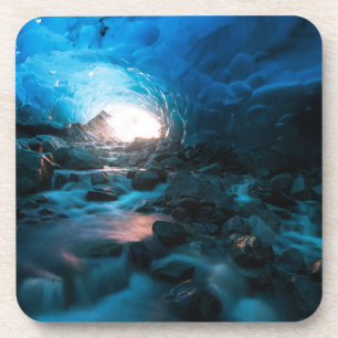 Eis und Schnee   Mendenhall Glacier, Juneau, Alask Getränkeuntersetzer