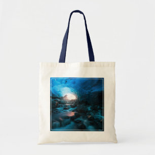 Eis und Schnee Mendenhall Glacier, Juneau, Alask Tragetasche
