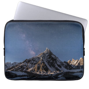 Eis und Schnee   Milky Way Baltoro Glacier, Pakist Laptopschutzhülle
