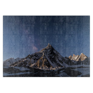 Eis und Schnee   Milky Way Baltoro Glacier, Pakist Schneidebrett