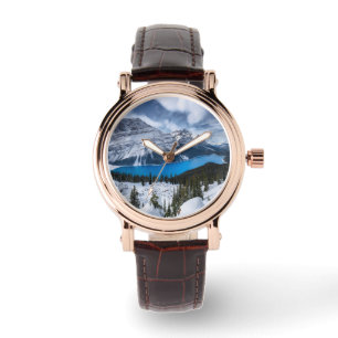 Eis und Schnee Peyto-See, Kanadische Rockies Armbanduhr
