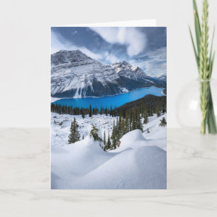 Eis und Schnee   Peyto-See, Kanadische Rockies Karte
