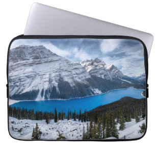 Eis und Schnee Peyto-See, Kanadische Rockies Laptopschutzhülle