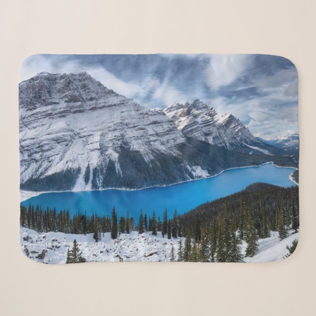 Eis und Schnee | Peyto-See, Kanadische Rockies Sherpadecke (Vorderseite (Horizontal))