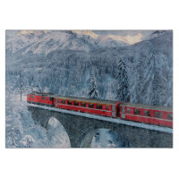 Eis und Schnee | Red Bernina Express Zug Schweiz