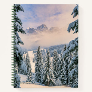 Eis und Schnee Rosengarten, Deutschland Notizbuch