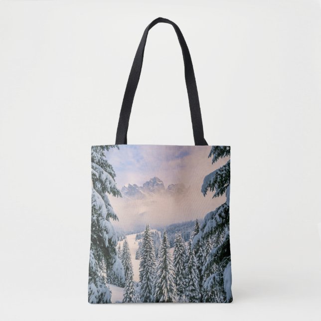 Eis und Schnee | Rosengarten, Deutschland Tasche (Vorderseite)