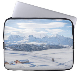 Eis und Schnee   Snowscape Europäische Alpen, Ital Laptopschutzhülle
