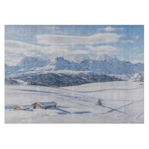 Eis und Schnee Snowscape Europäische Alpen, Ital Schneidebrett
