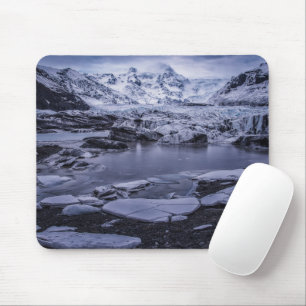 Eis und Schnee   Sólheimajökull Glacier, Island Mousepad