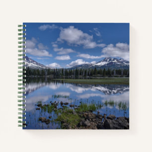 Eis und Schnee   Sparks Lake, Oregon Notizbuch