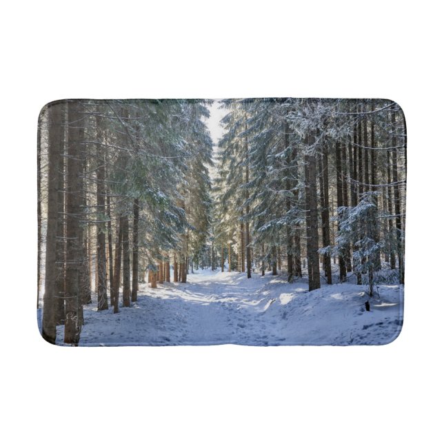 Eis und Schnee | Tatra Mountains, Polen Badematte (Vorderseite)