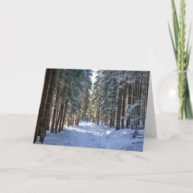 Eis und Schnee | Tatra Mountains, Polen Karte (Vorderseite)