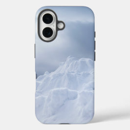 Eis und Schnee texturiert iPhone 16 Hülle