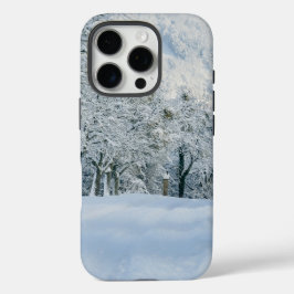 Eis und Schnee texturiert iPhone 16 Pro Hülle