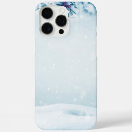 Eis und Schnee texturiert iPhone 16 Pro Max Hülle