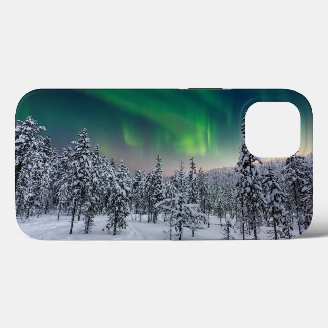Eis und Schnee | Winterlandschaft, Finnland Case-Mate iPhone Hülle (Rückseite (Horizontal))
