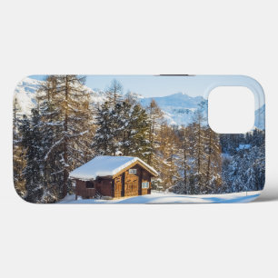 Eis und Schnee   Winterlogmelkabine Schweizer Alpe Case-Mate iPhone Hülle