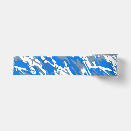 Eis-Wasser-Blau-Camouflage Ripsband