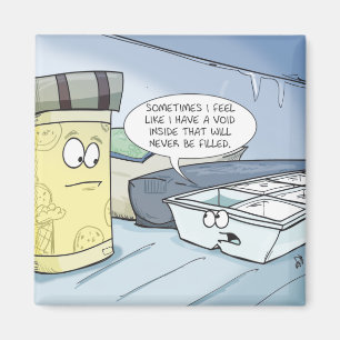 Eis-Würfel-Behälter Magnet