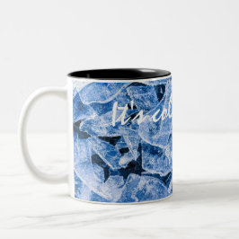 Eis Zweifarbige Tasse