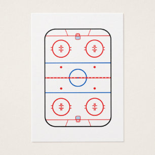 Eisbahn-Diagramm-Hockeyspiel-Begleiter