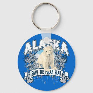 Eisbär Alaska Schlüsselanhänger