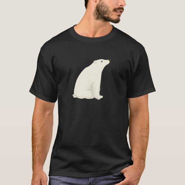 Eisbär als nationales kanadisches Kultur-Symbol T-Shirt (Vorderseite)