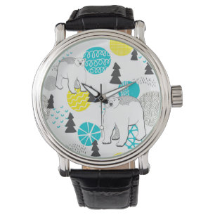 Eisbär Armbanduhr