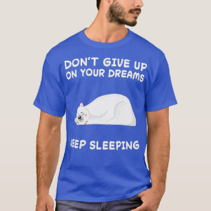 Eisbär Bären Nickerchen Schlafanzug Nachtgewand  T-Shirt