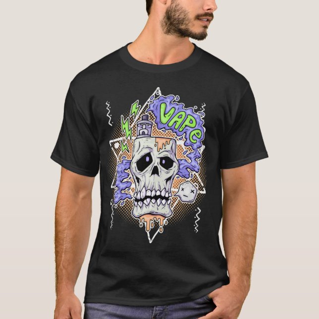 Eisbär Cartoon. T-Shirt (Vorderseite)