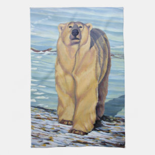 Eisbär Handtuch Eisbär Kunst Tee Handtuch Geschenk