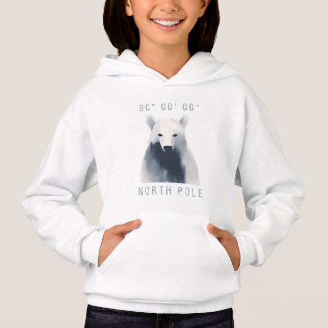 Eisbär Hoodie (Vorderseite)