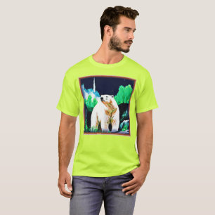 Eisbär im Wilden. Jetzt kaufen T-Shirt