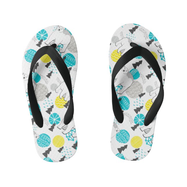 Eisbär Kinderbadesandalen (Fußbett)