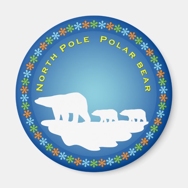 Eisbär Magnet (Vorne)