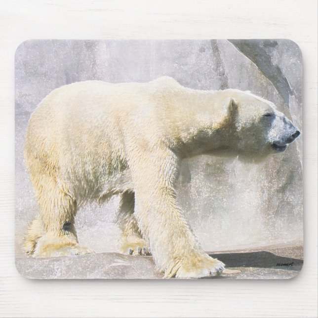 Eisbär Mousepad (Vorne)
