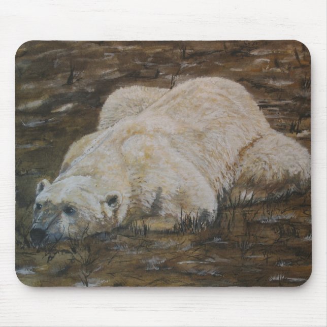 Eisbär Mousepad (Vorne)