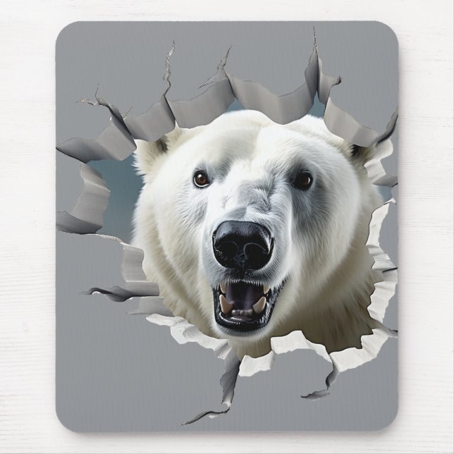 Eisbär Mousepad (Vorne)