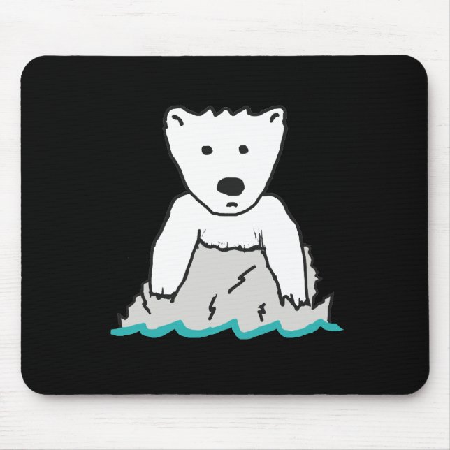 Eisbär Mousepad (Vorne)