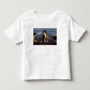 Eisbär-Mütter mit Jungtier an der Seite, 1002 Küst Kleinkind T-shirt