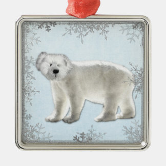 Eisbär Ornament Aus Metall