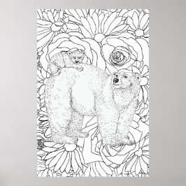 Eisbär Poster