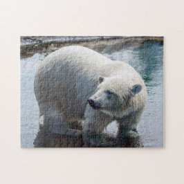 Eisbär-Puzzlespiel