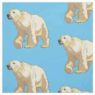 Eisbär Stoff